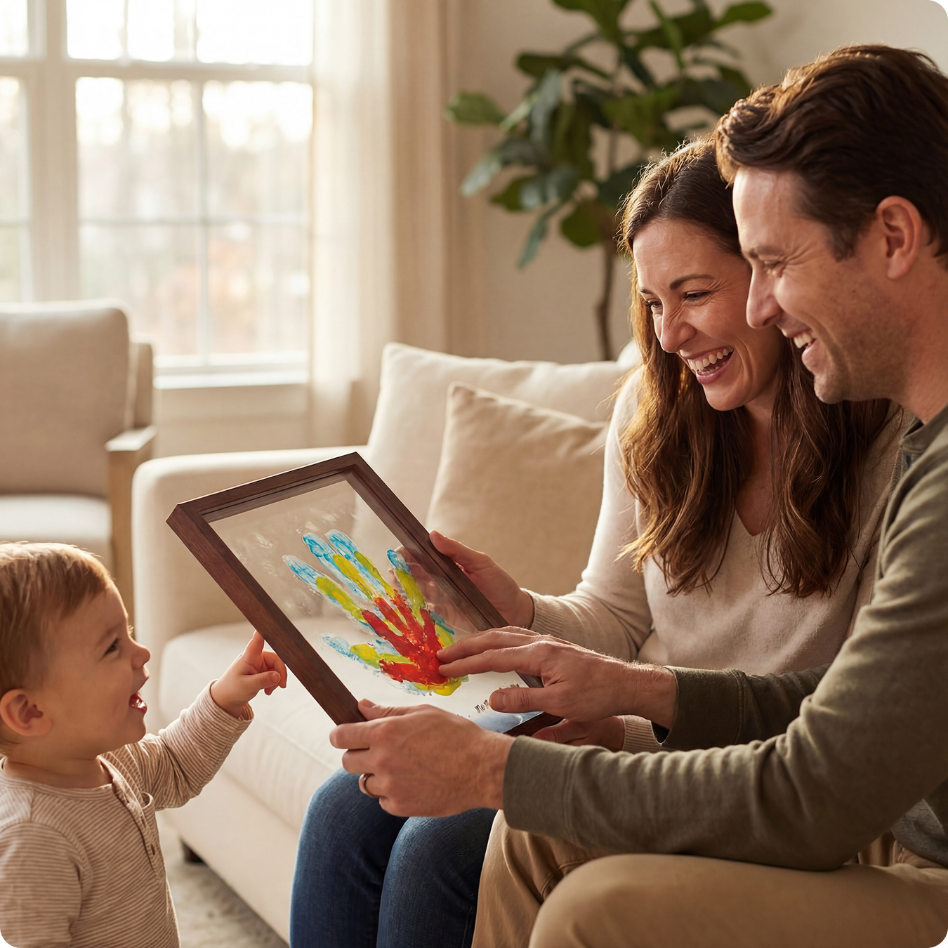 FAMBY Handprint Memory Frame™