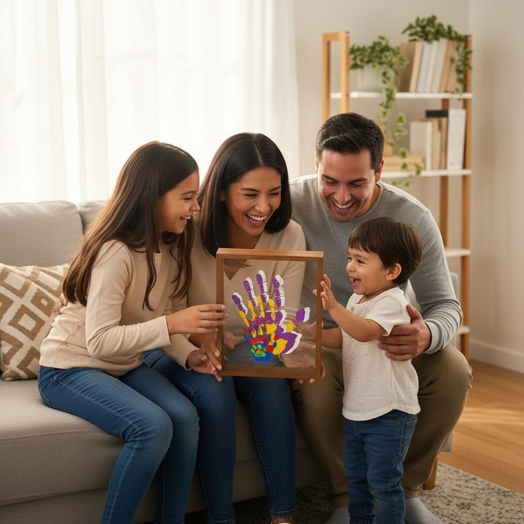 FAMBY Handprint Memory Frame™